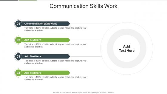 Communication Skills Work In Powerpoint And Google Slides Cpb