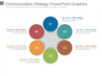 Communication strategy powerpoint graphics