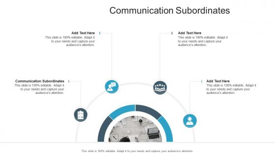 Communication Subordinates In Powerpoint And Google Slides Cpb