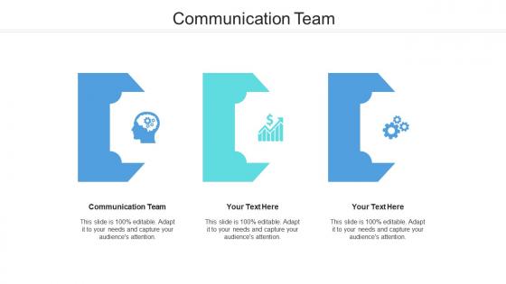 Communication team ppt powerpoint presentation portfolio infographic template cpb