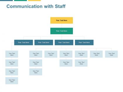 Communication with staff process ppt powerpoint presentation file icon