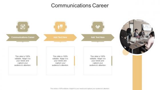 Communications Career In Powerpoint And Google Slides Cpb