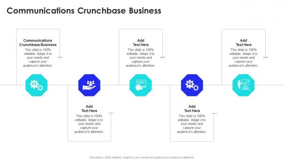 Communications Crunchbase Business In Powerpoint And Google Slides Cpb