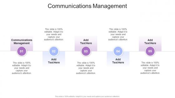 Communications Management In Powerpoint And Google Slides Cpb