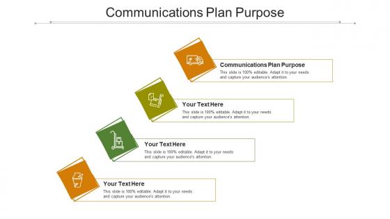 Communications plan purpose ppt powerpoint presentation slides graphic tips cpb
