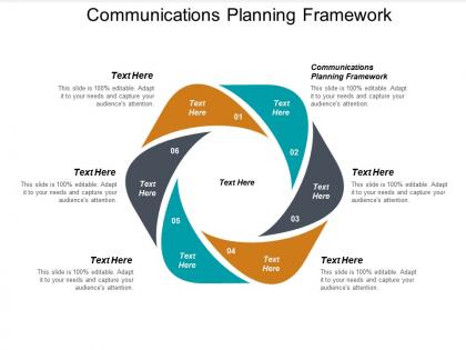 Communications planning framework ppt powerpoint presentation file demonstration cpb