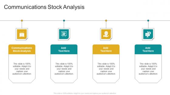 Communications Stock Analysis In Powerpoint And Google Slides Cpb