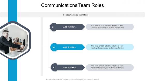 Communications Team Roles In Powerpoint And Google Slides Cpb