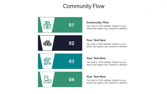 Community flow ppt powerpoint presentation summary show cpb