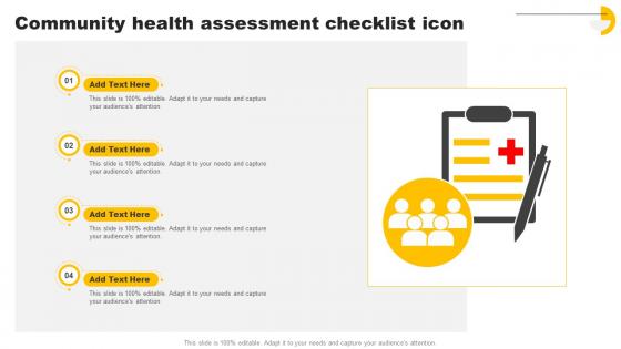 Community Health Assessment Checklist Icon