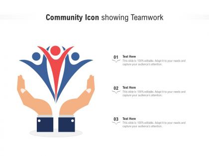 Community icon showing teamwork