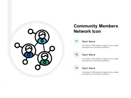 Community members network icon