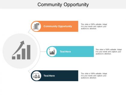 Community opportunity ppt powerpoint presentation icon themes cpb