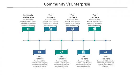 Community vs enterprise ppt powerpoint presentation infographics inspiration cpb