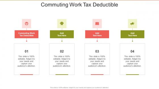 Commuting Work Tax Deductible In Powerpoint And Google Slides Cpb