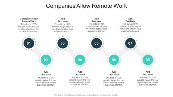 Companies Allow Remote Work In Powerpoint And Google Slides Cpb