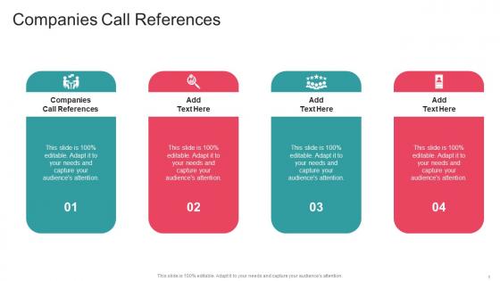 Companies Call References In Powerpoint And Google Slides Cpb