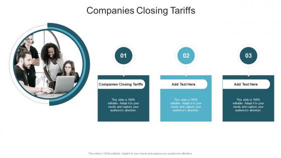 Companies Closing Tariffs In Powerpoint And Google Slides Cpb