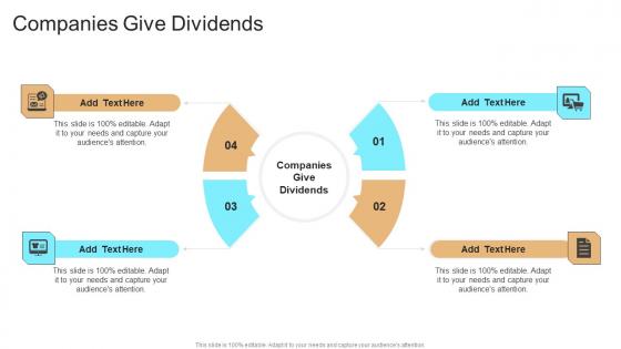 Companies Give Dividends In Powerpoint And Google Slides Cpb