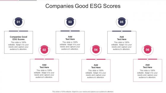 Companies Good Esg Scores In Powerpoint And Google Slides Cpb