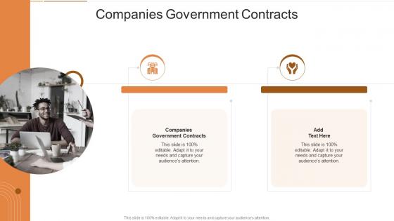 Companies Government Contracts In Powerpoint And Google Slides Cpb