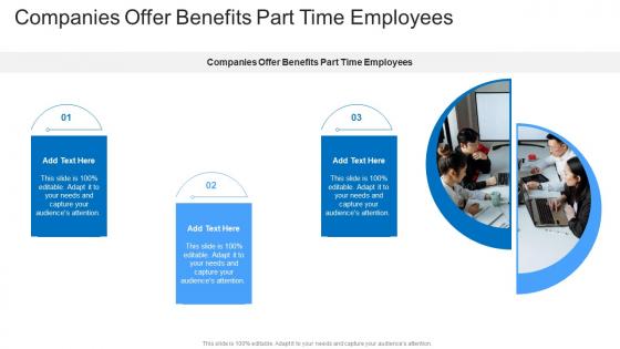 Companies Offer Benefits Part Time Employees In Powerpoint And Google Slides Cpb