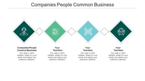 Companies people common business ppt powerpoint presentation file graphics download cpb