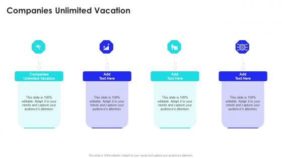 Companies Unlimited Vacation In Powerpoint And Google Slides Cpb
