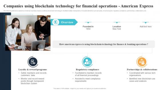 Companies Using Blockchain Technology For Financial Blockchain Technology Reforming BCT SS