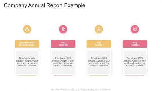 Company Annual Report Example In Powerpoint And Google Slides Cpb