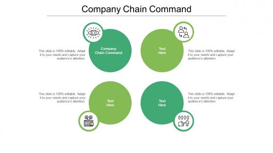 Company chain command ppt powerpoint presentation model tips cpb