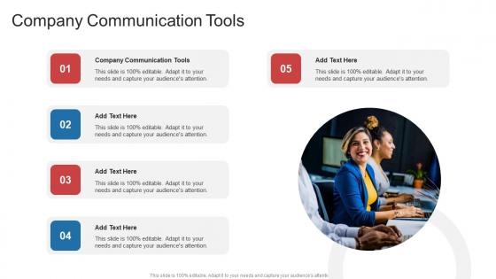 Company Communication Tools In Powerpoint And Google Slides Cpb
