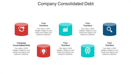 Company consolidated debt ppt powerpoint presentation summary slides cpb
