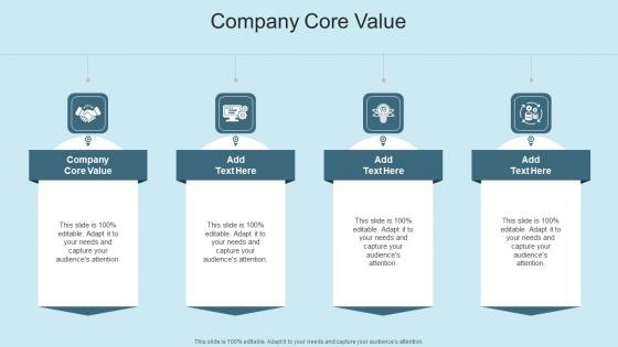 Company Core Value In Powerpoint And Google Slides Cpb