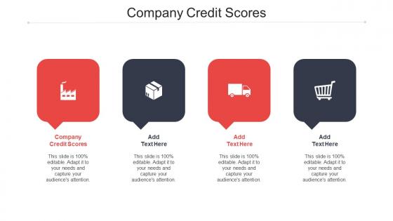 Company Credit Scores Ppt Powerpoint Presentation Ideas Mockup Cpb