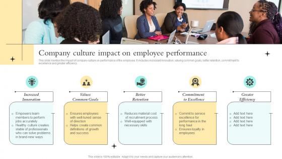 Company Culture Impact On Employee Performance