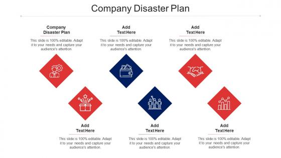 Company Disaster Plan Ppt Powerpoint Presentation Styles Show Cpb
