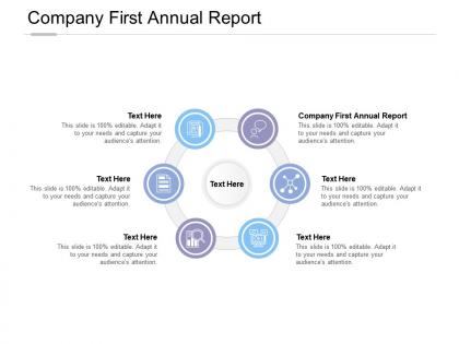 Company first annual report ppt powerpoint presentation styles graphics cpb