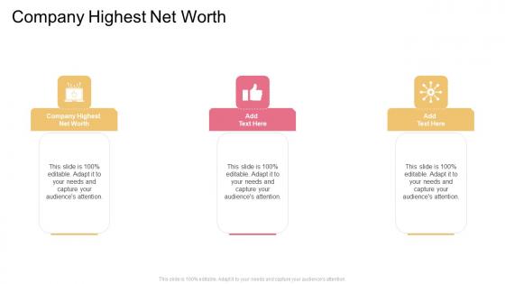 Company Highest Net Worth In Powerpoint And Google Slides Cpb