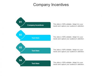 Company incentives ppt powerpoint presentation icon templates cpb