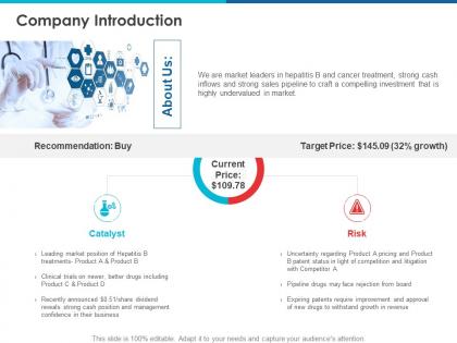 Company introduction business ppt powerpoint presentation slide