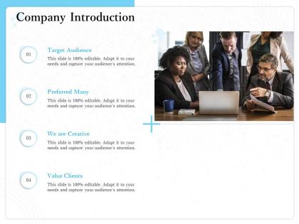 Company introduction preferred m1519 ppt powerpoint presentation slides design inspiration