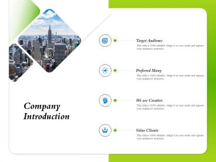 Company introduction preferred many ppt powerpoint presentation inspiration