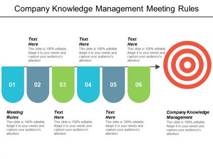 Company knowledge management meeting rules target audience profile cpb