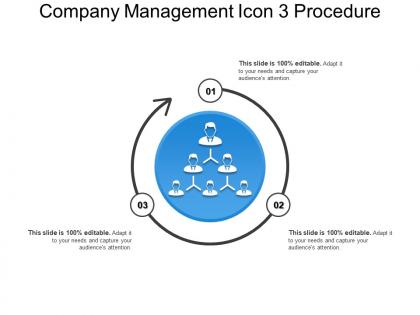 Company management icon 3 procedure