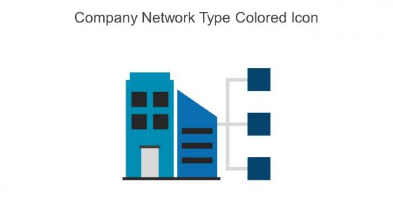 Company Network Type Colored Icon In Powerpoint Pptx Png And Editable Eps Format