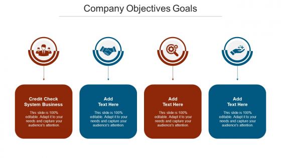 Company Objectives Goals Ppt Powerpoint Presentation Infographics Portfolio Cpb