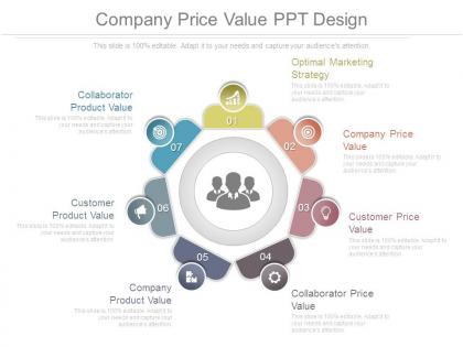 Company price value ppt design