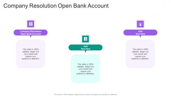 Company Resolution Open Bank Account In Powerpoint And Google Slides Cpb
