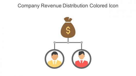 Company Revenue Distribution Colored Icon In Powerpoint Pptx Png And Editable Eps Format